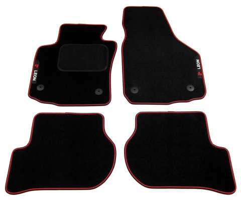 DYWANIKI WELUROWE SEAT LEON II 2005 - 2012 r. DYWANIKI WELUROWE SEAT LEON II 2005 - 2012 r.